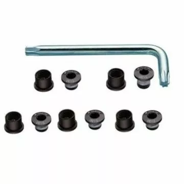 FSA Kit Visserie Pédalier Double Plateau Noir -Promos Velo Eclat Boutique fsa kit visserie pedalier double plateau noir