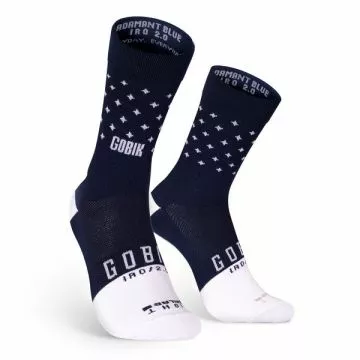 GOBIK Chaussettes IRO 2.0 Adamant Blue 1 GOBIK Chaussettes IRO 2.0 Adamant Blue
