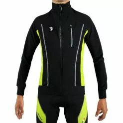 NORET Veste Thermique TH 1000 Noire Jaune Fluo