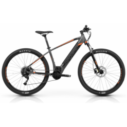 MEGAMO VTT Electrique RIDON 10 29" Gris Orange Taille L