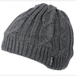 SEALSKINZ Bonnet Cable Knit Beanie