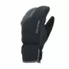 SEALSKINZ Moufles 3 Doigts Extreme Cold Noir / Gris