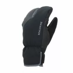 SEALSKINZ Moufles 3 Doigts Extreme Cold Noir / Gris