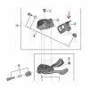 SHIMANO Corps De Manette Droit XT M8000