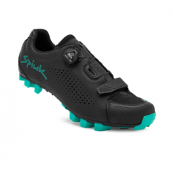 SPIUK Chaussures MONDIE VTT Noir Turquoise
